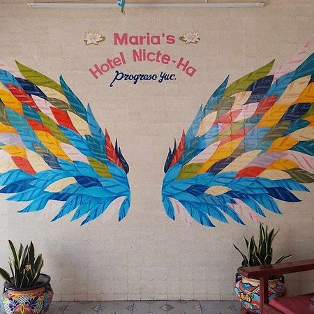Hotel Maria'S Nicte Ha Progreso  Ngoại thất bức ảnh